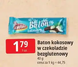 E.Leclerc Baton kokosowy w czekoladzie bezglutenowy oferta