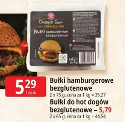 E.Leclerc Bułki hamburgerowe bezglutenowe oferta