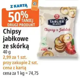 E.Leclerc Chipsy jabłkowe ze skórką oferta