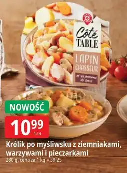 E.Leclerc Królik po myśliwsku z ziemniakami, warzywami i pieczarkami oferta