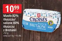 E.Leclerc Masło 82% tłuszczu/ solone 80% tłuszczu z Bretanii oferta