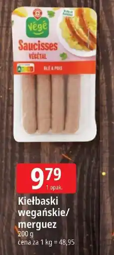 E.Leclerc Kiełbaski wegańskie/ merguez oferta