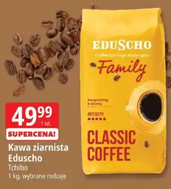 E.Leclerc Kawa ziarnista Eduscho Tchibo oferta