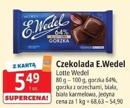 E.Leclerc Czekolada E.Wedel Lotte Wedel oferta