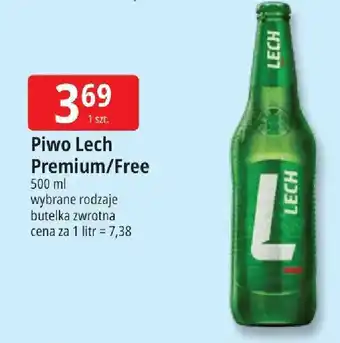 E.Leclerc Piwo Lech Premium/Free oferta