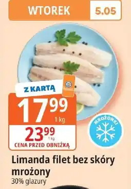 E.Leclerc Limanda filet bez skóry mrożony oferta
