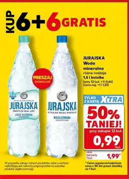 Kaufland Woda mineralna Jurajska oferta