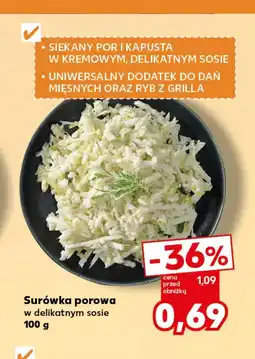 Kaufland Surówka porowa oferta