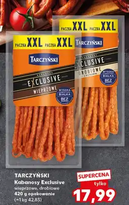Kaufland Kabanosy Tarczyński oferta