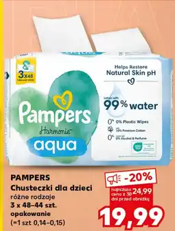 Kaufland Chusteczki dla dziecka Pampers oferta