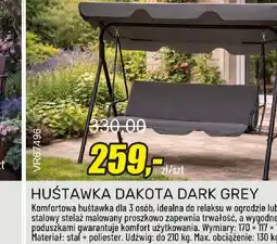 Unimet Huśtawka Dakota Dark Grey oferta