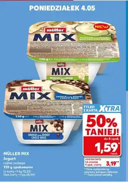 Kaufland Müller Mix Jogurt oferta