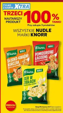 Kaufland Nudle Knorr oferta