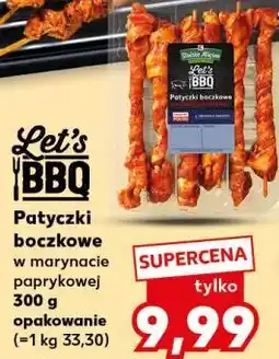 Kaufland Let's BBQ Patyczki boczkowe w marynacie oferta