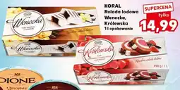 Kaufland KORAL Rolada lodowa Wenecka, Królewska 1 l opakowanie oferta