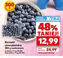 Kaufland Borówki amerykańskie 300 g opakowanie oferta