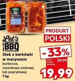 Kaufland Let's BBQ Stek z karkówki oferta