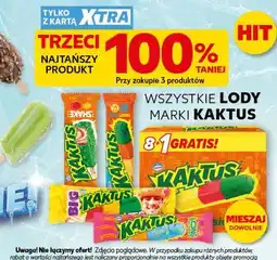 Kaufland WSZYSTKIE LODY MARKI KAKTUS oferta
