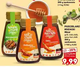 Kaufland PSZCZELARZ KOZACKI Miód grill, mild chilli, spicy hot chilli 250 g opakowanie oferta