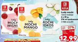 Kaufland ASIA Lody mochi różne rodzaje 6 x 35 g, 216 ml opakowanie oferta
