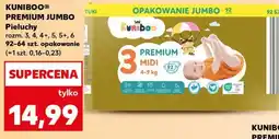 Kaufland KUNIBOO PREMIUM JUMBO Pieluchy oferta