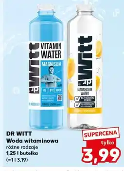 Kaufland DR WITT Woda witaminowa różne rodzaje 1,25 l butelka oferta