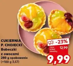 Kaufland Babeczki z owocami 280 g opakowanie oferta