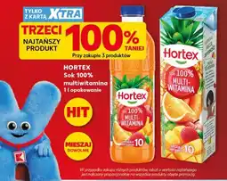 Kaufland HORTEX Sok 100% multiwitamina 1 l opakowanie oferta