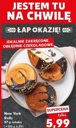 Kaufland New York Rolls 87 g sztuka oferta
