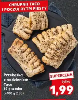 Kaufland Przekąska z nadzieniem Taco 69 g sztuka oferta