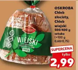 Kaufland Chleb złocisty, Chleb wiejski 500/400 g sztuka oferta