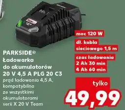 Kaufland Ładowarka do akumulatorów 20 V 4,5 A PLG 20 C3 oferta