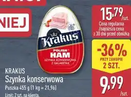ALDI Szynka konserwowa KRAKUS oferta