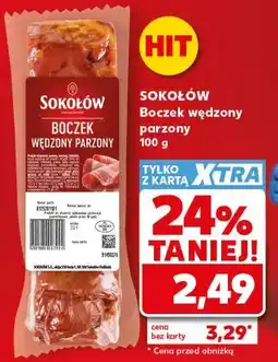 Kaufland SOKOŁÓW Boczek wędzony parzony oferta