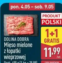 ALDI Mięso mielone z łopatki wieprzowej DOLINA DOBRA oferta