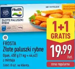 ALDI FROSTA Złote paluszki rybne oferta
