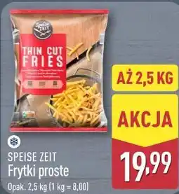ALDI Frytki proste SPEISE ZEIT oferta