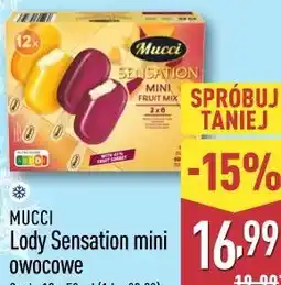 ALDI Lody Sensation mini owocowe oferta