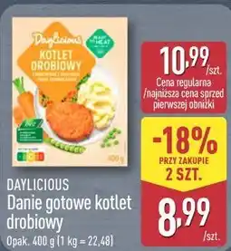 ALDI Danie gotowe kotlet drobiowy DAYLICIOUS oferta