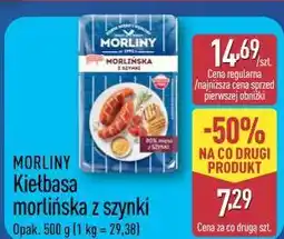 ALDI Kiełbasa morlińska z szynki MORLINY oferta