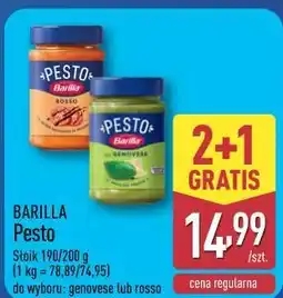 ALDI BARILLA Pesto oferta