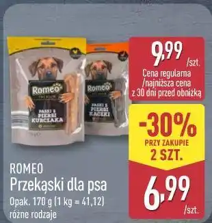 ALDI ROMEO Przekąski dla psa oferta