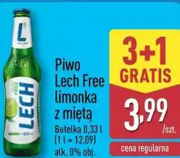 ALDI Piwo Lech Free limonka z miętą oferta