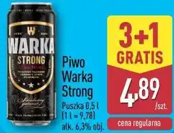 ALDI Piwo Warka Strong oferta