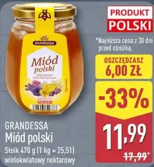 ALDI Miód polski GRANDESSA oferta