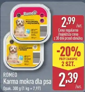 ALDI ROMEO Karma mokra dla psa oferta