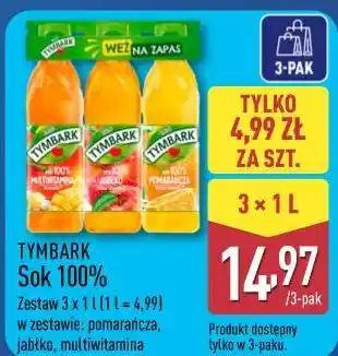 ALDI TYMBARK Sok 100% oferta