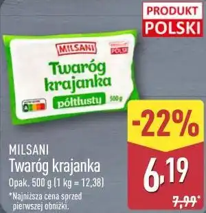 ALDI MILSANI Twaróg krajanka oferta