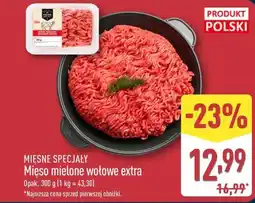 ALDI Mięso mielone wołowe extra MIĘSNE SPECJAŁY oferta