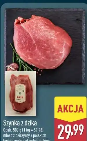 ALDI Szynka z dzika oferta